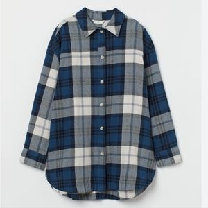 Oversized Button Flannel